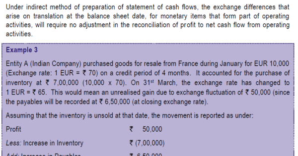 samsung cash flow statement